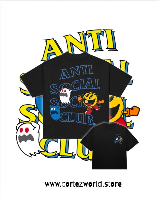 Anti Social x Pac Man T-Shirt Premium