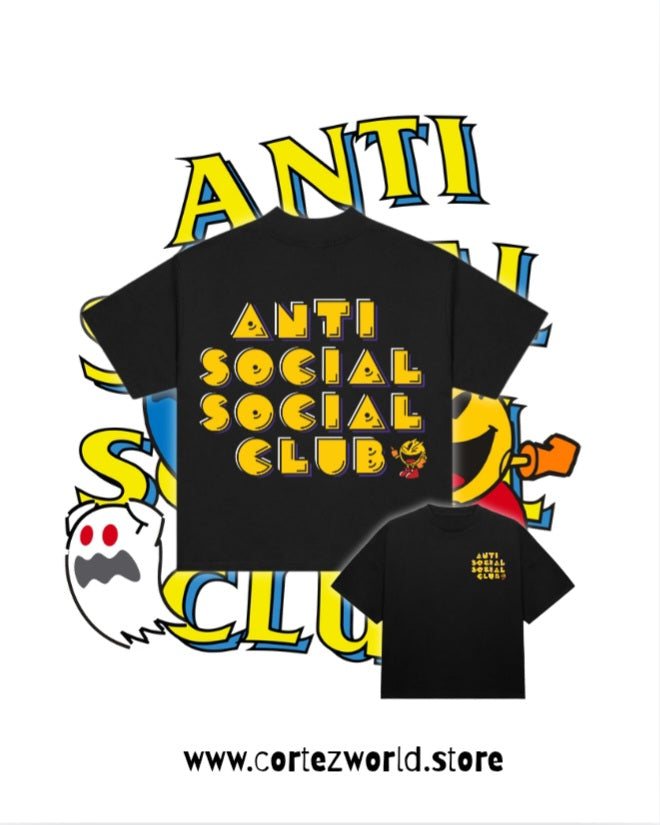 Anti Social x Pac Man T-Shirt Premium