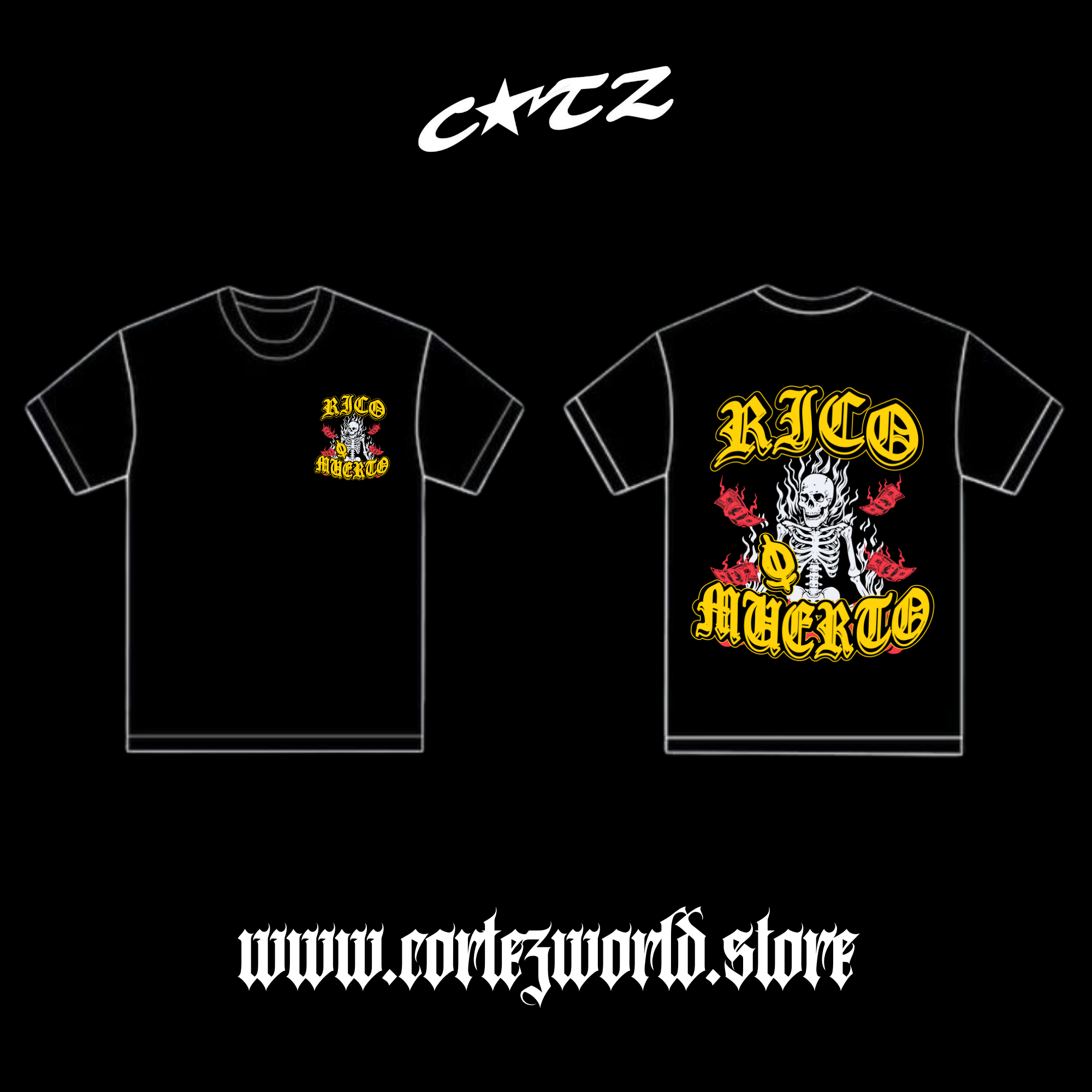 Rico o Muerto T-Shirt Premium