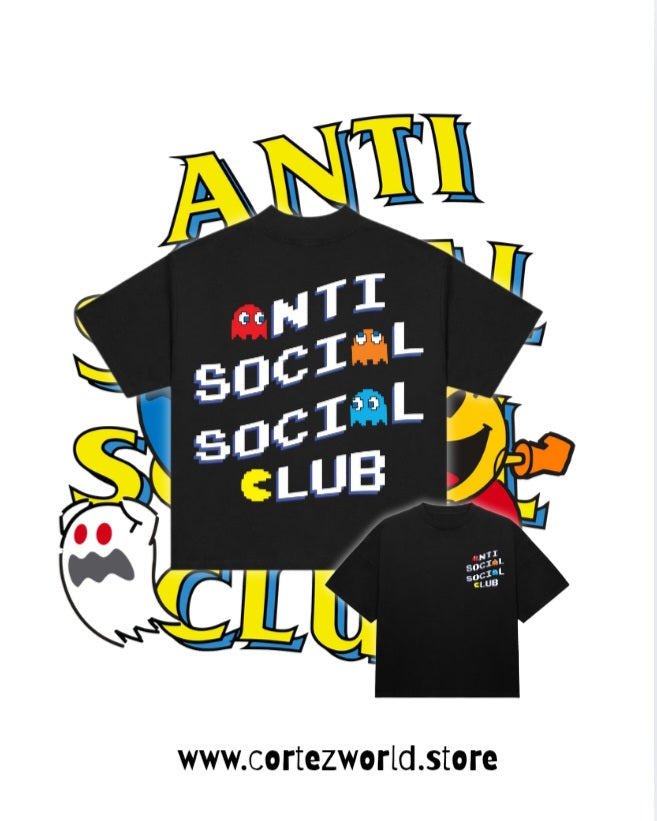 Anti Social x Pac Man T-Shirt Premium