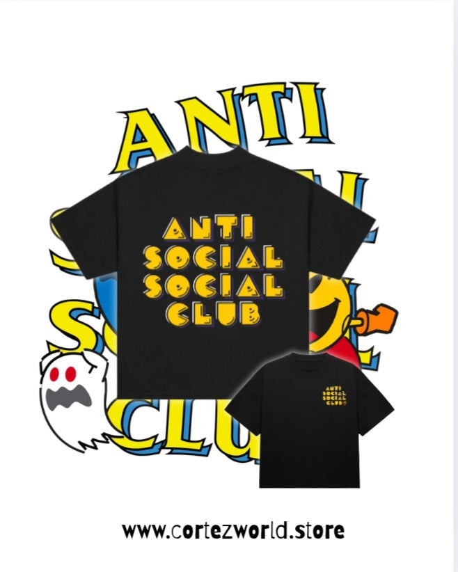 Anti Social x Pac Man T-Shirt Premium